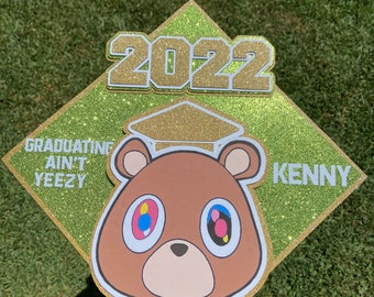 Kanye Graduation Cap Topper