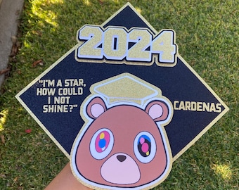 Kanye Graduation Cap Topper | Alblum Graduation |