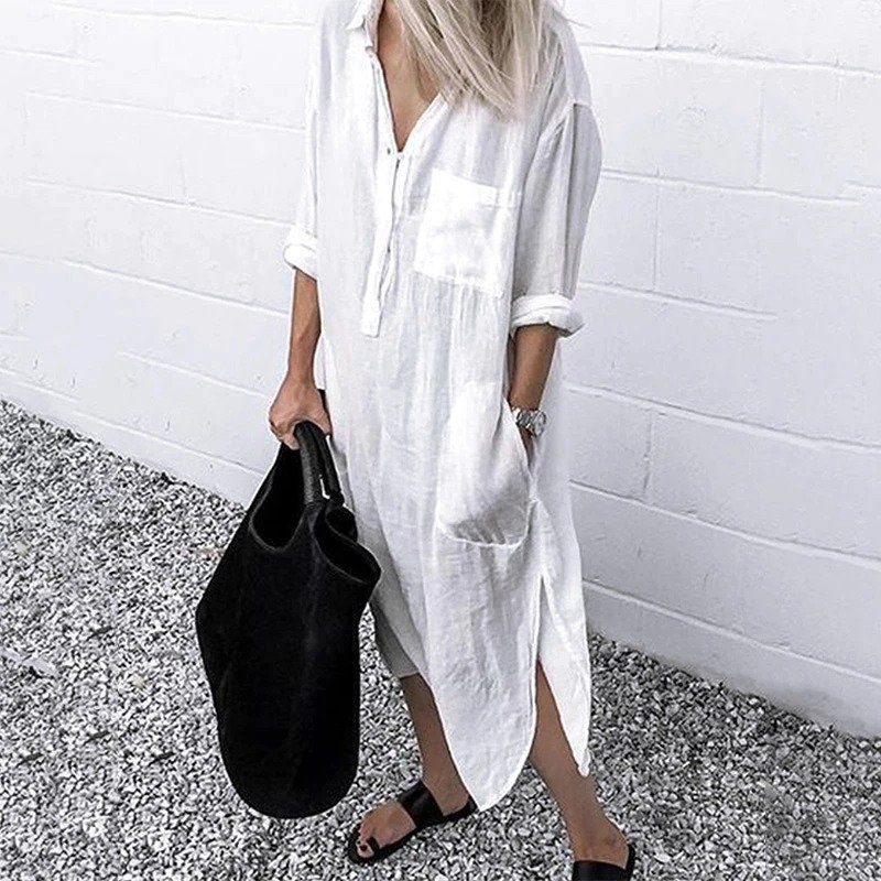 casual shirt dress