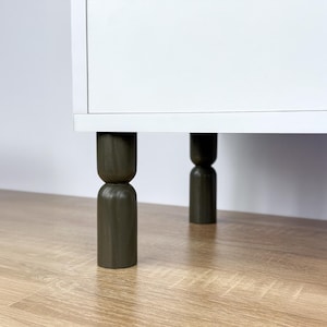 Dark wooden furniture legs, wooden furniture leg, unique wood legs, modern wood legs, sofa replacement leg, solid wood legs