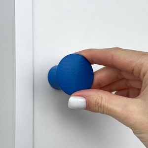 Playful nursery knob, diy furniture handle, child dresser pull, pastel colorful knob, cute cabinet hardware, kids room decor accent