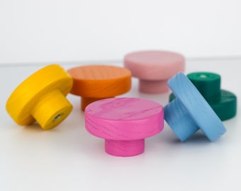 Colorful wardrobe handles, dresser knob handle, knob for dressers, furniture knobs, pulls kids dresser, knobs for cabinets, wardrobe handles