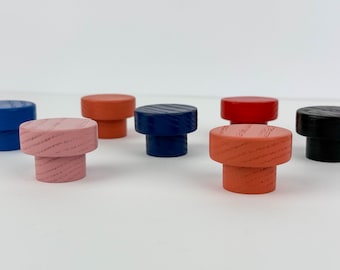 Boutons de tiroir en bois, bouton de meuble personnalisé, bouton de tiroir enfant, bouton de commode en bois, poignées de garde-robe, poignée de boutons de tiroir, poignées de garde-robe