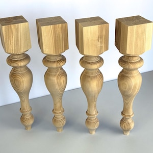 Stylish Victorian furniture legs, furniture leg wood, wood table legs, dining table legs, handmade furniture, natural wood legs