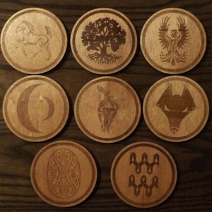 Elder Scrolls Oblivion City Coasters