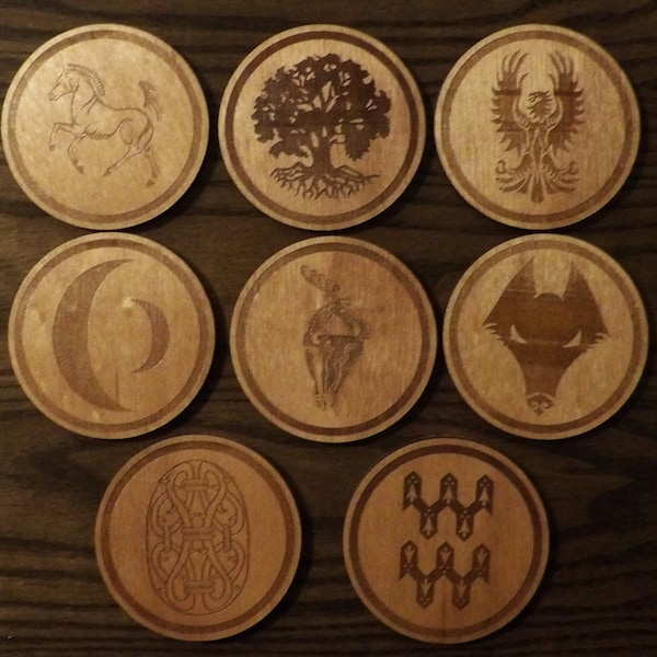 Elder Scrolls Oblivion City Coasters