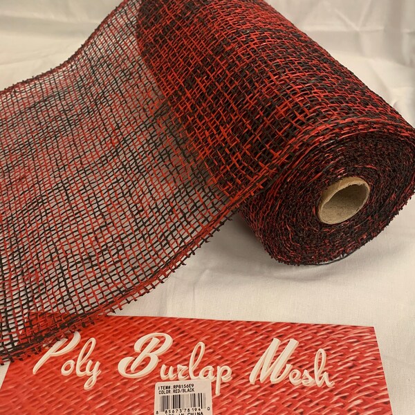 Poly Burlap Mesh Etsy