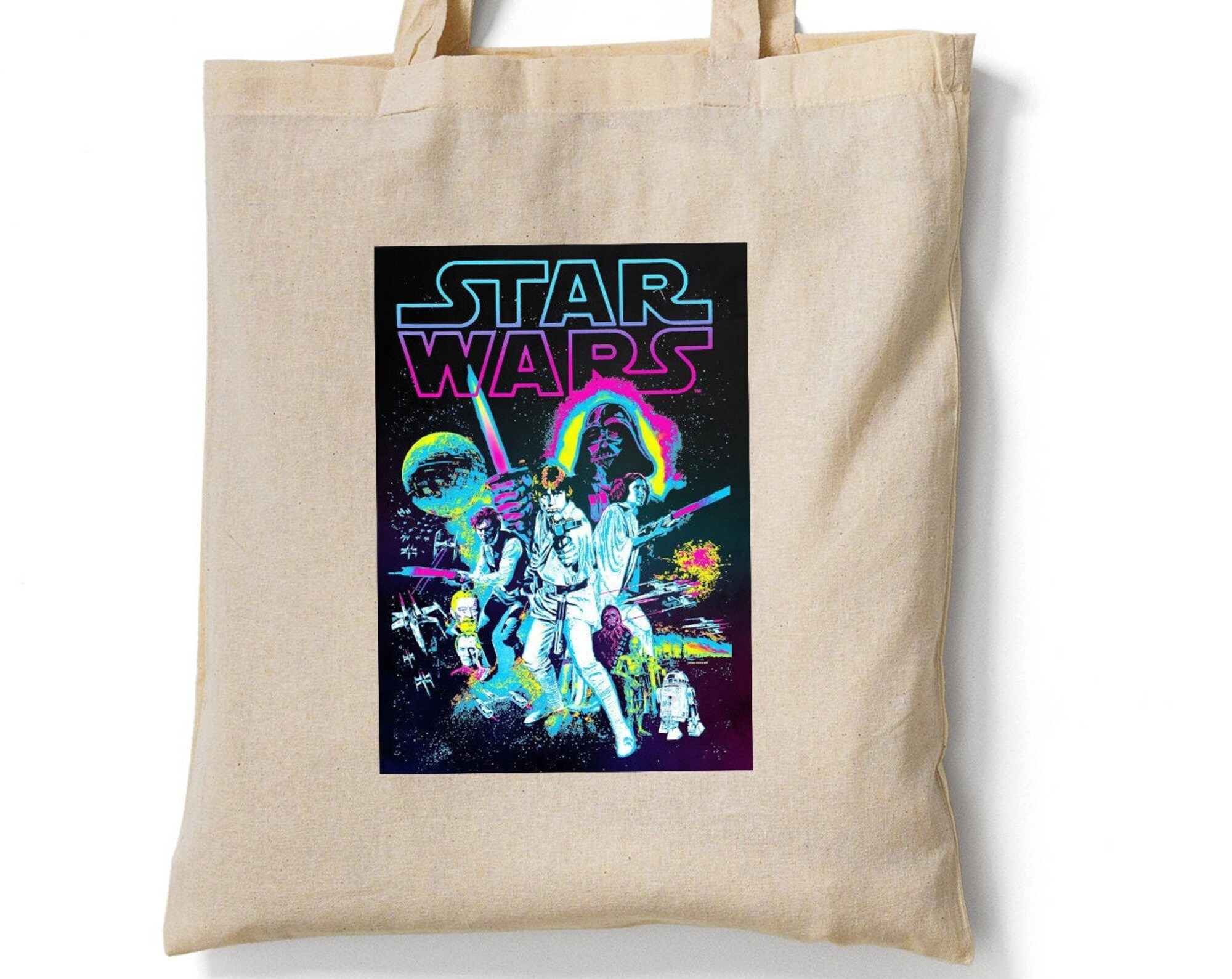 Discover Star Wars Vintage Tote, Star Wars Tote, Star Wars, Disney Tote, Star Wars Gift