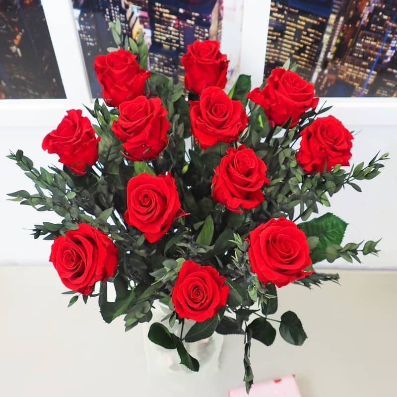 Bouquet de Roses Éternelles Claudia