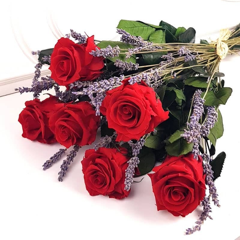 Bouquet de Roses Éternelles Fanu