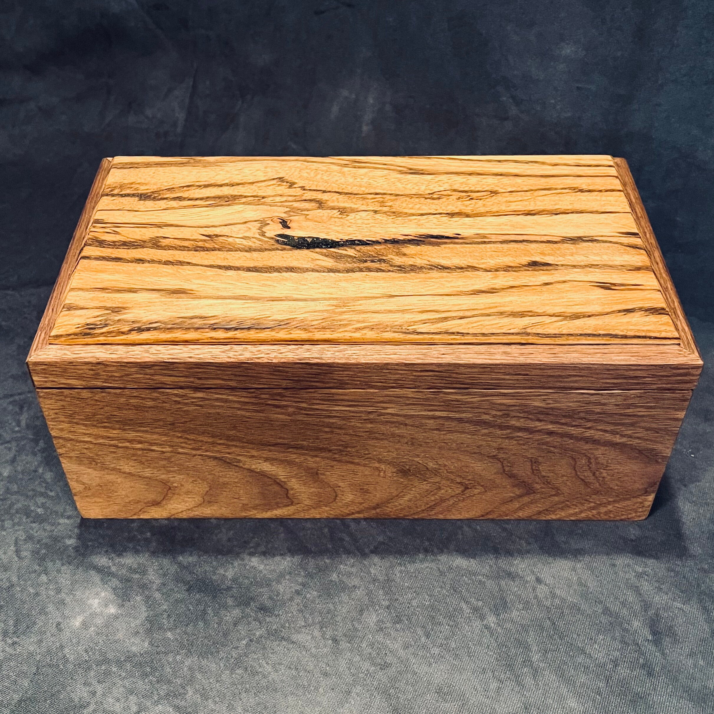 Zebrawood Box Etsy
