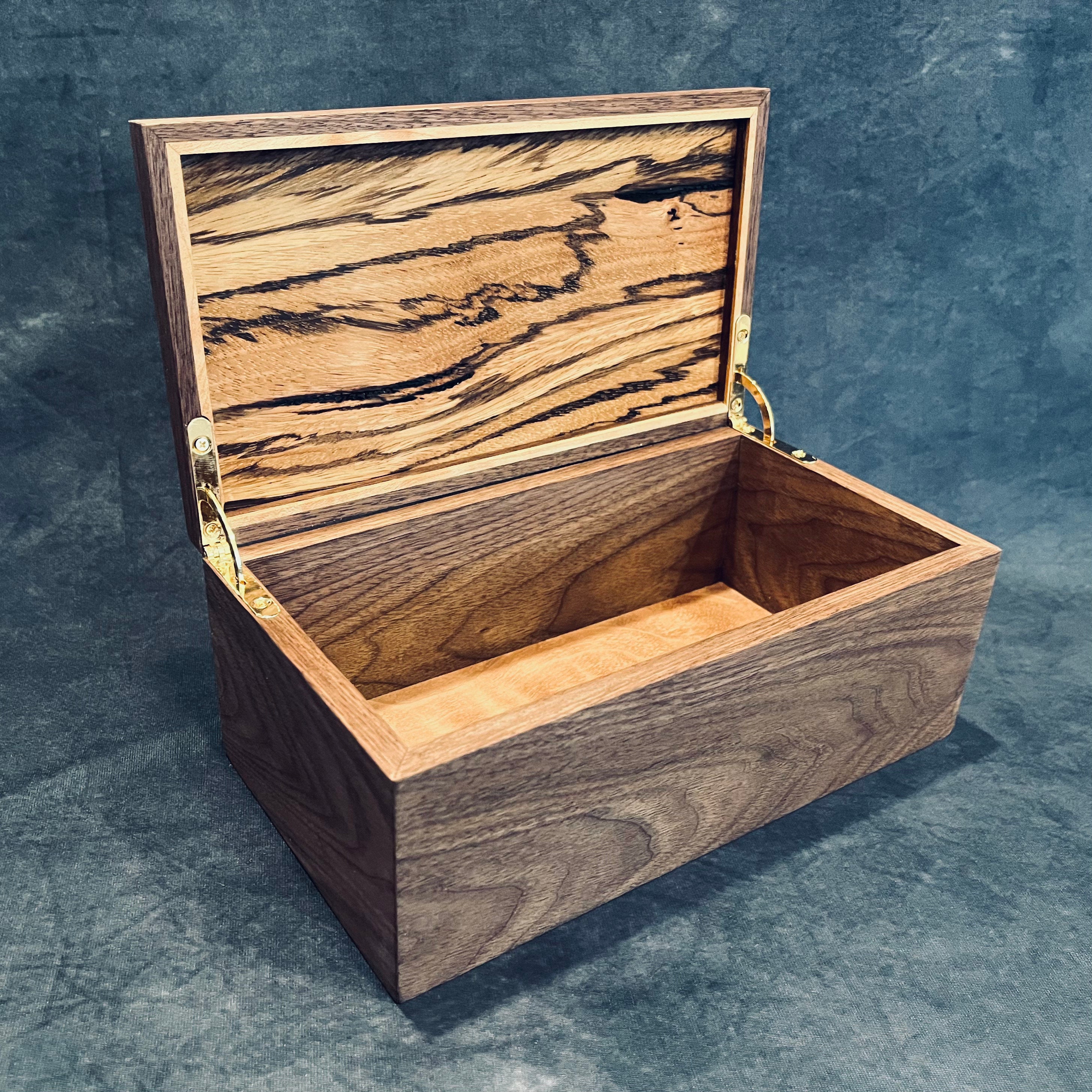 Zebrawood Box Etsy
