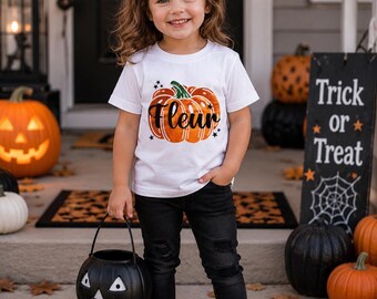 Camiseta personalizada de Halloween, camiseta de Halloween, regalo de Halloween, truco o trato, camiseta de Halloween, disfraz de Halloween, Halloween para niños