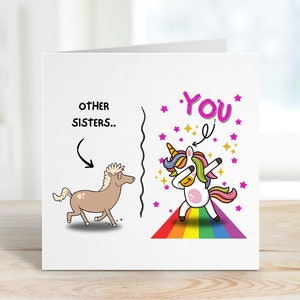 Funny Card For Sister Funny Little Sister Birthday Cards Birthday Card Her Sister Funny Uk Sister Birthday Card