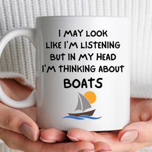Boat Mug, Boating Gift, Funny Boating Gift For Men, Him, Gifts For Boaters, Boat Lover, Boat Owner Gift, Funny Gifts For Boaters
