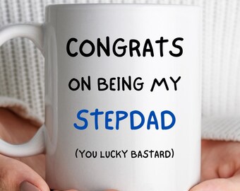 Step Dad Mug Best Step Dad Birthday Present for Step Dad Fathers Day Gift Present for Step Dad Funny Step Dad Mug Christmas