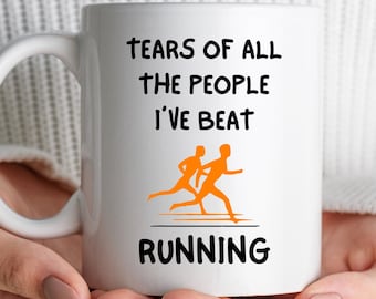 Running Mug for Men Running Gifts for Women Running Gifts for Men Running Mugs Half Marathon Runner Funny Running Mug