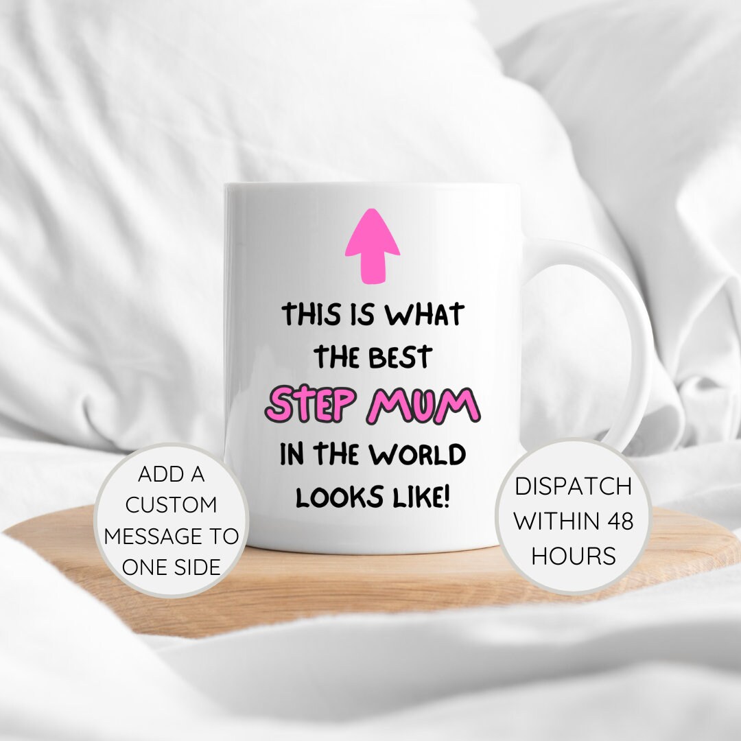 Step Mu Step Mum Mug, World's Best Step Mum Mug, Birthday Gift for Step Mum ...