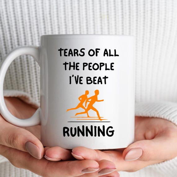 Running Mug for Men Running Gifts for Women Running Gifts for Men Running Mugs Half Marathon Runner Funny Running Mug