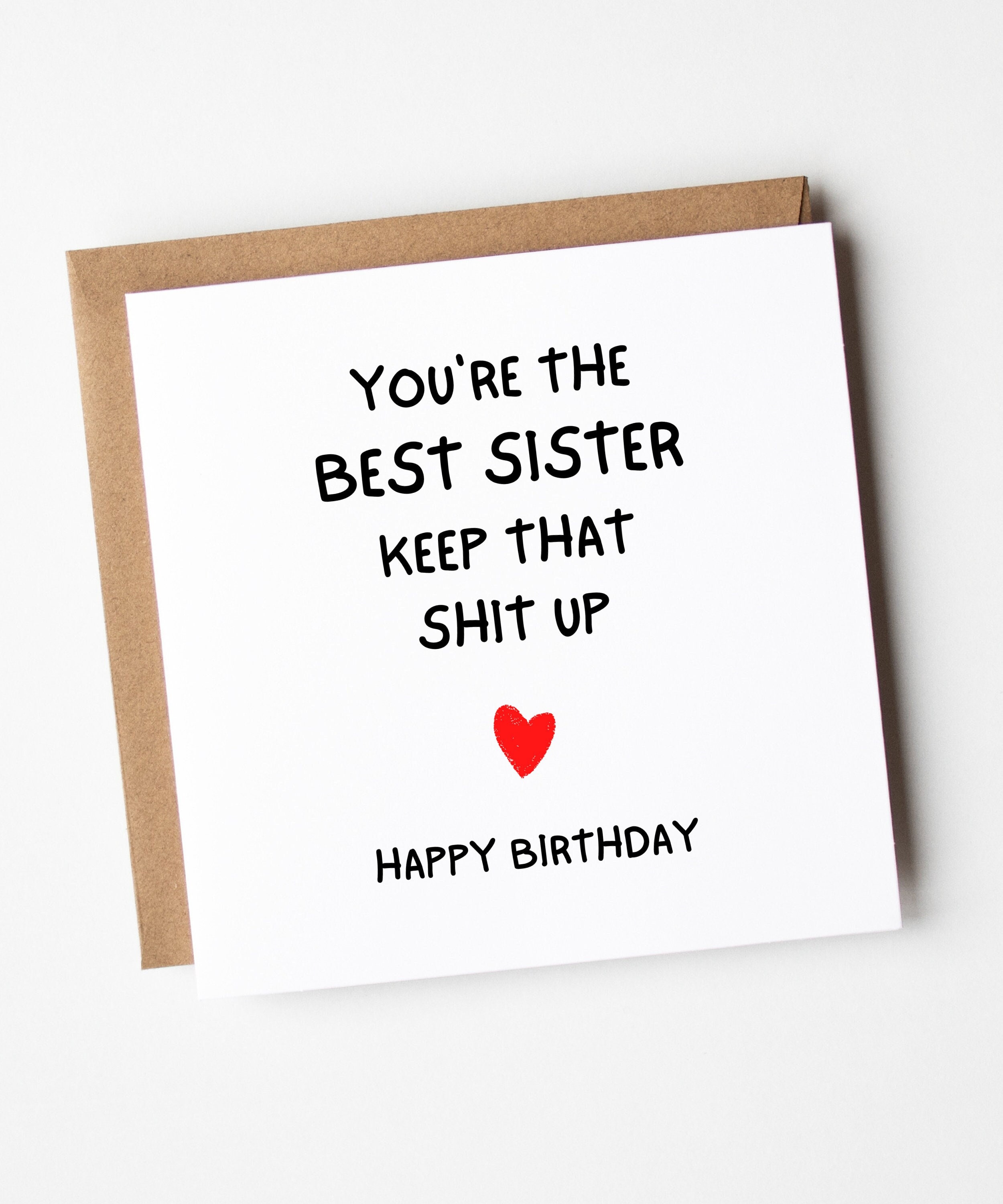 Funny Sister Gift - Etsy UK