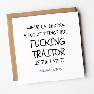 Leave Card Work Colleague, Funny New Job Card, Sarcastic Card For Boss, Staff Card, Coworker Card, New Job Card, Colleague Leaving Work