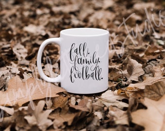 Fall Family Football SVG | Voetbal svg | voetbal png | voetbalmoeder svg | voetbalshirt design | voetbal geknipte bestanden | herfst familiesporten