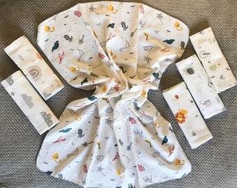 funny swaddle blankets
