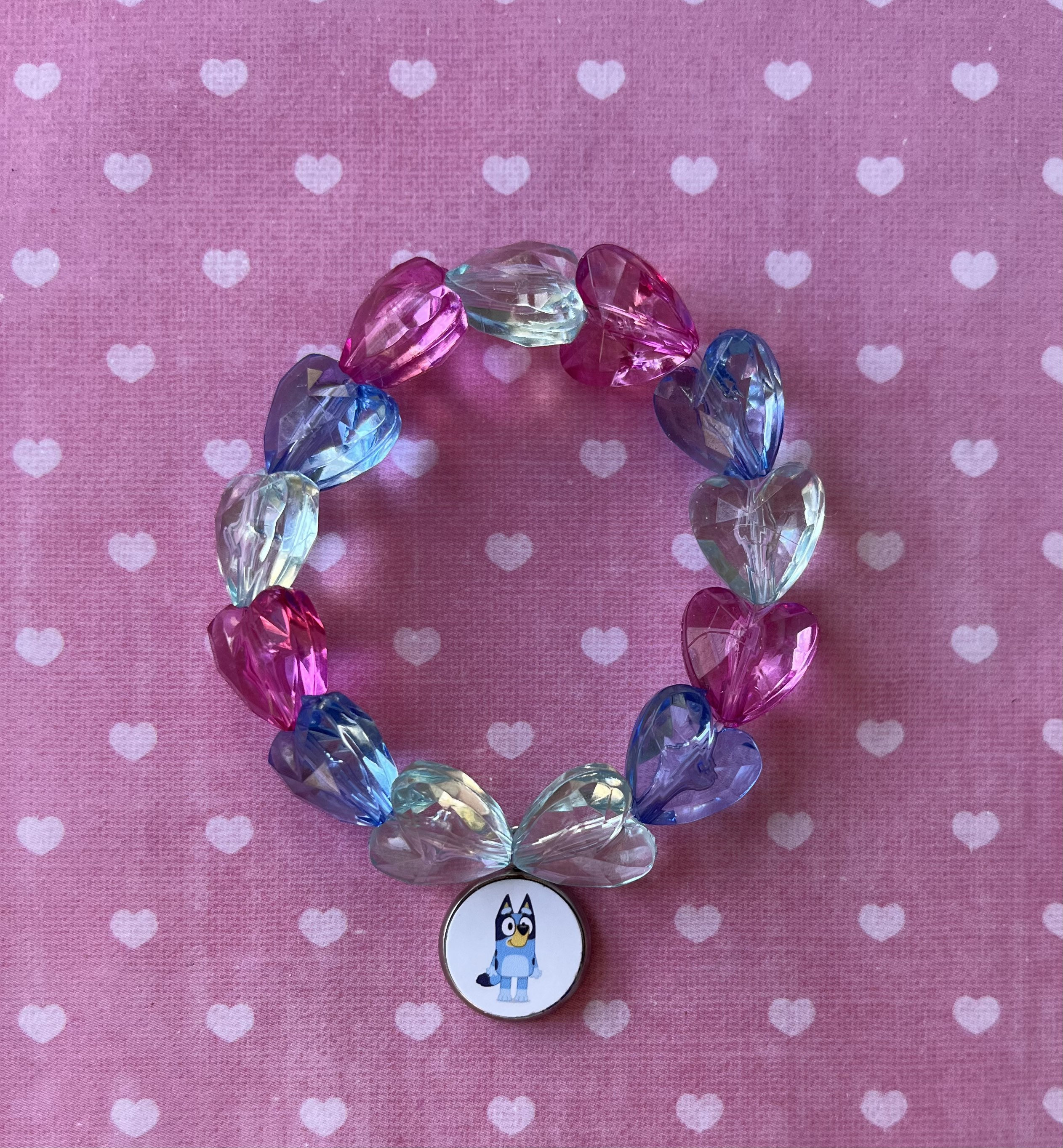 Bluey Stretch Bracelet Etsy