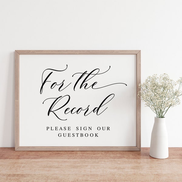 Sign Our Guestbook - Etsy