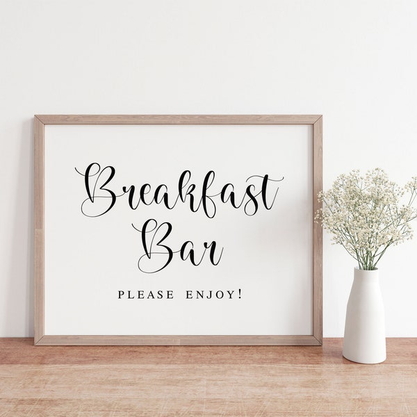 Breakfast Bar Etsy