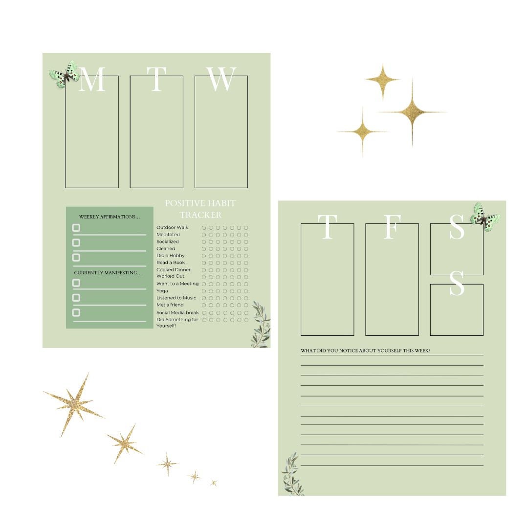 Recovery Journal Printable and Downloadable - Etsy