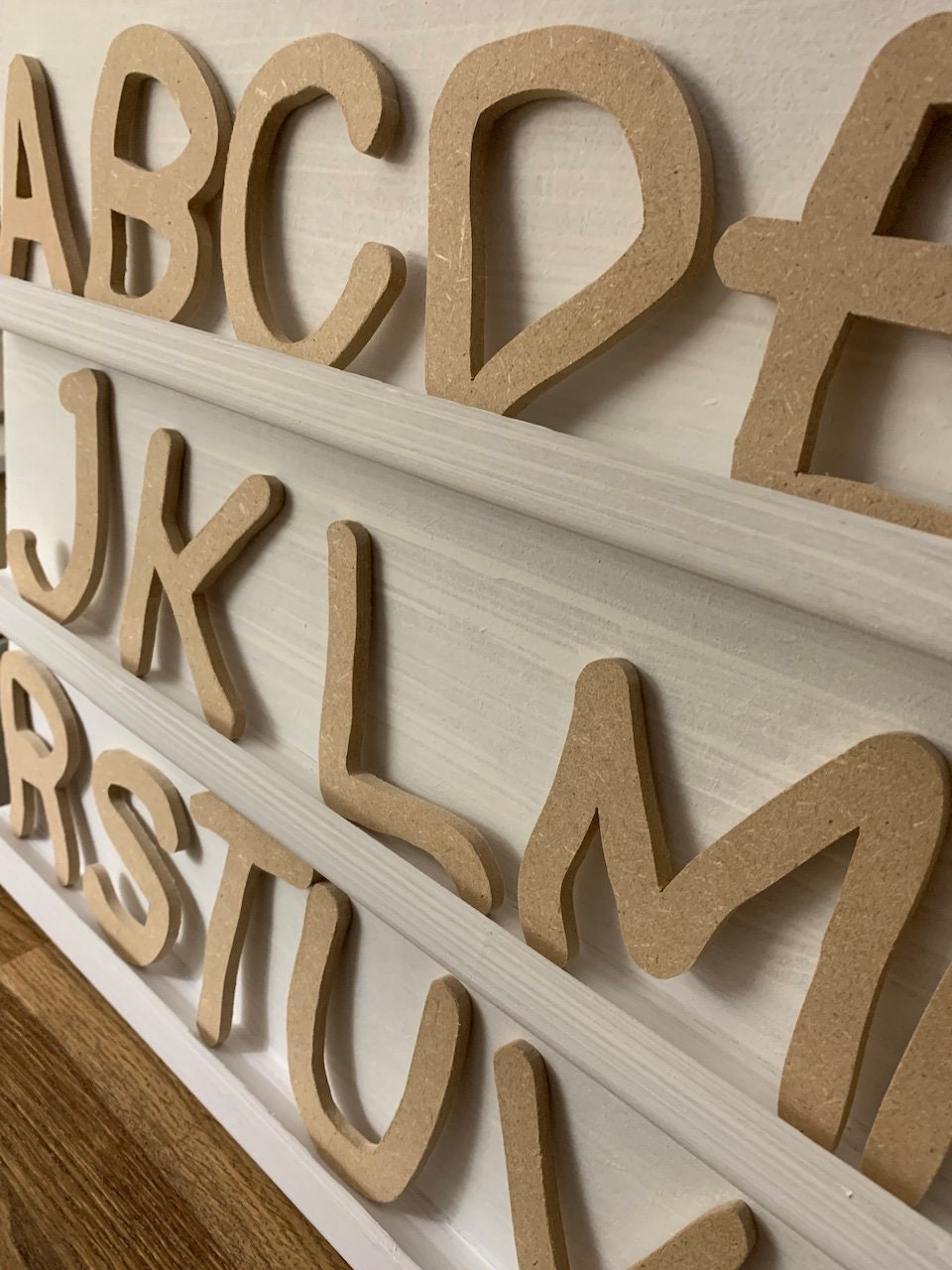 Lettre en Bois - Majuscule