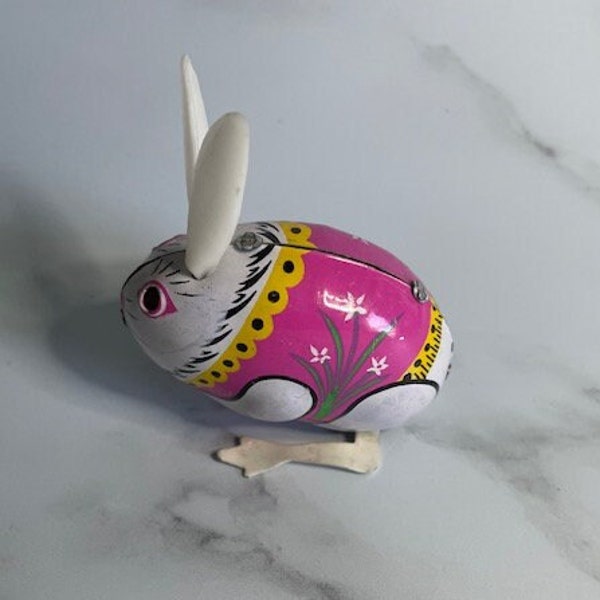 Vintage wind-up Bunny toy