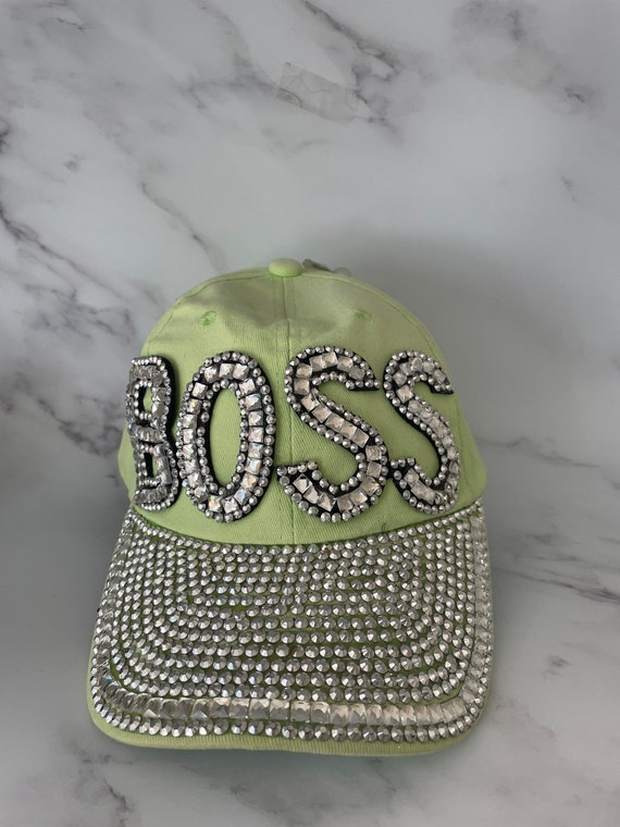 Rhinestone Boss Hat - image 1