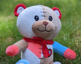 Patchwork Bear SCP 2295 Plush