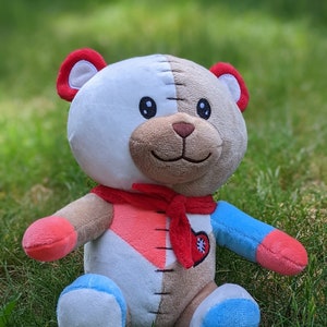 Patchwork Bear SCP 2295 Plush
