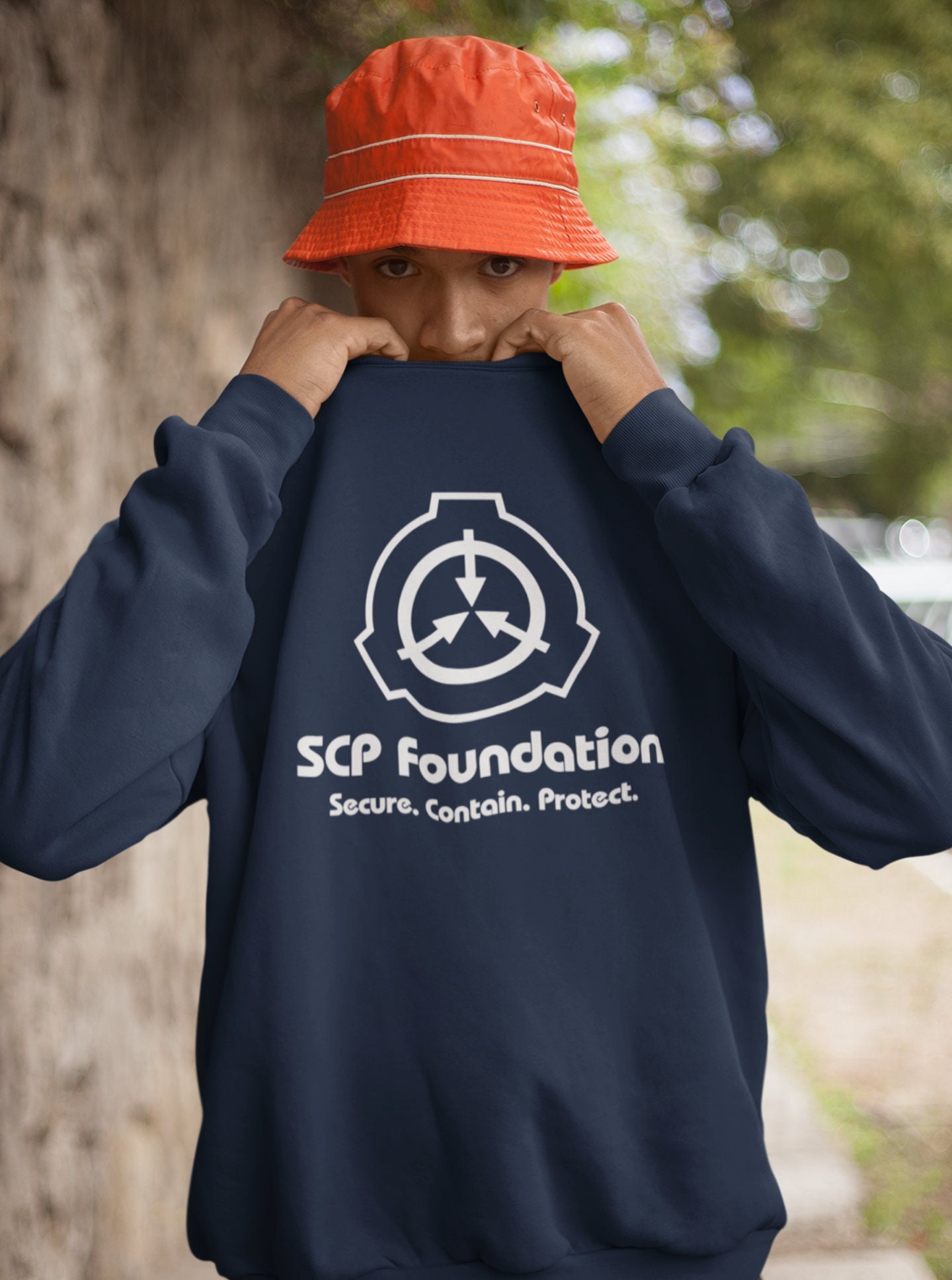 SCP Foundation White Logo T-Shirt by Harbud Neala - Pixels