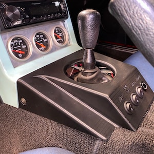 Mazda Miata Short Stubby Center Shifter Console w/ Switch Panel