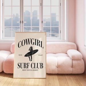 Beach Wall Print Coastal Cowgirl Room Decor AirBnB Beach Wall Decor Neutral Beach Poster Dorm Unframed Coastal Prints Wall Art Digital
