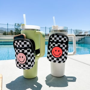 Stanley Cup Pouch Stanley Accessories Tumbler Fanny Pack Stanley Cup Bag Stanley Pouch with Letter Water Bottle Pouch Personalized Gift