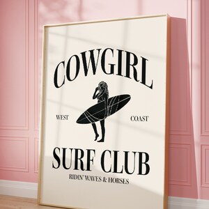 Beach Wall Print Coastal Cowgirl Room Decor AirBnB Beach Wall Decor Neutral Beach Poster Dorm Unframed Coastal Prints Wall Art Digital