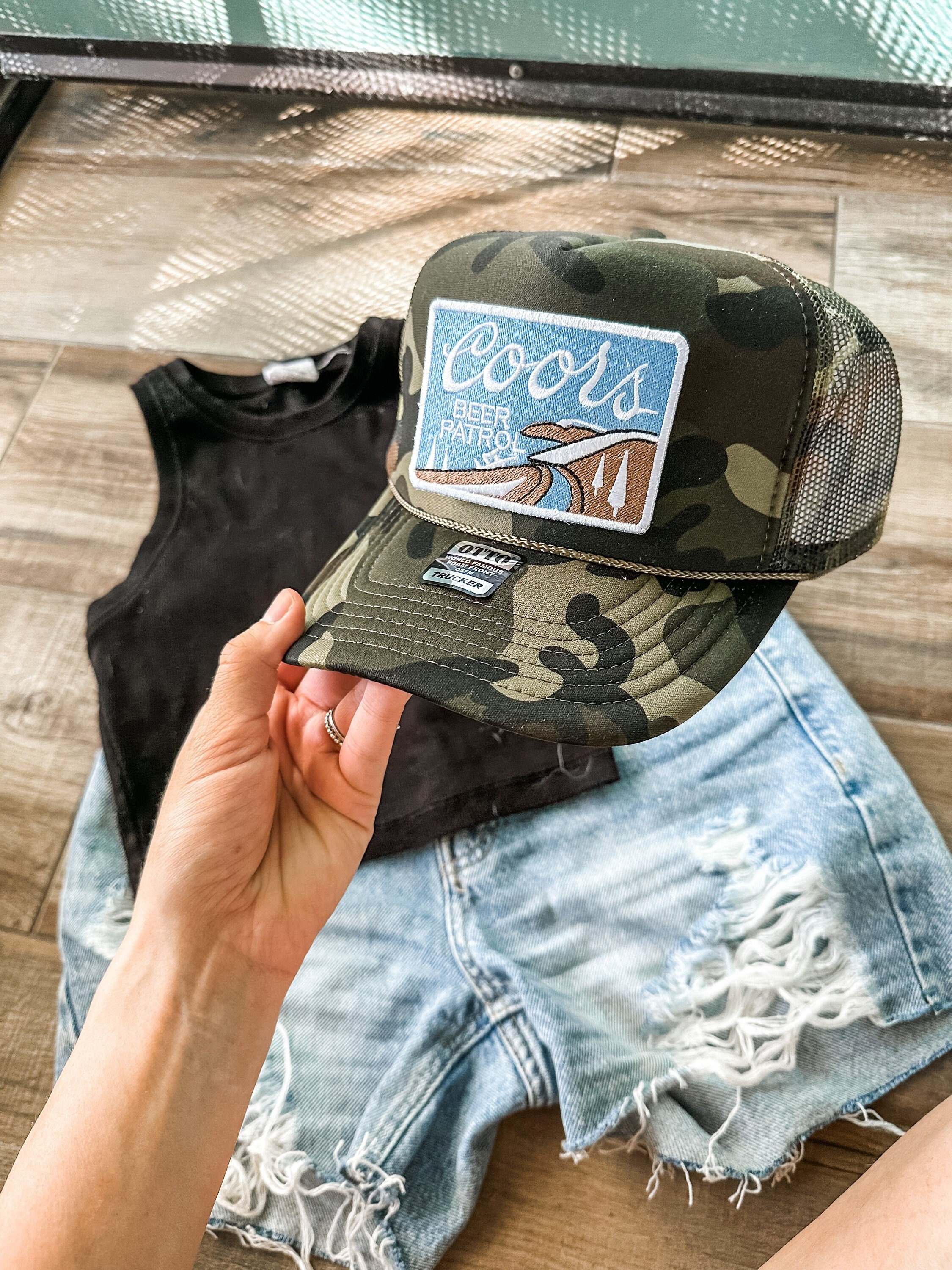 Baseball Cap Vintage Western Trucker Hat Men Women Country