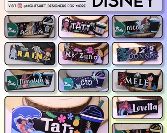 Barista Name Tag - Tier 1 - Artistic Nametag for Employees, Food