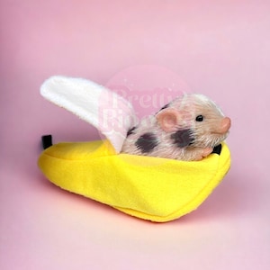 Silicone Piglet Banana Bed