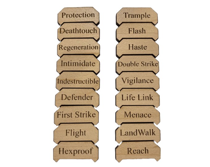 MTG Ability Counters - Magic the Gathering Stackable Counters - Gaming ...