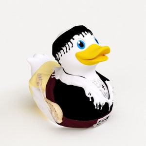 Cretan Rubber Duck, Traditional Greek Outfit, Vinyl Figurine Duckling, Unique Uniform, Multi-Colored Collectible Fun Gift for Him or Her