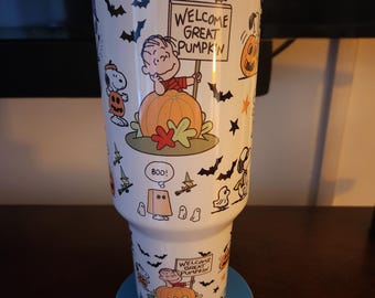 Great Pumpkin 40 oz Stanley Dupe