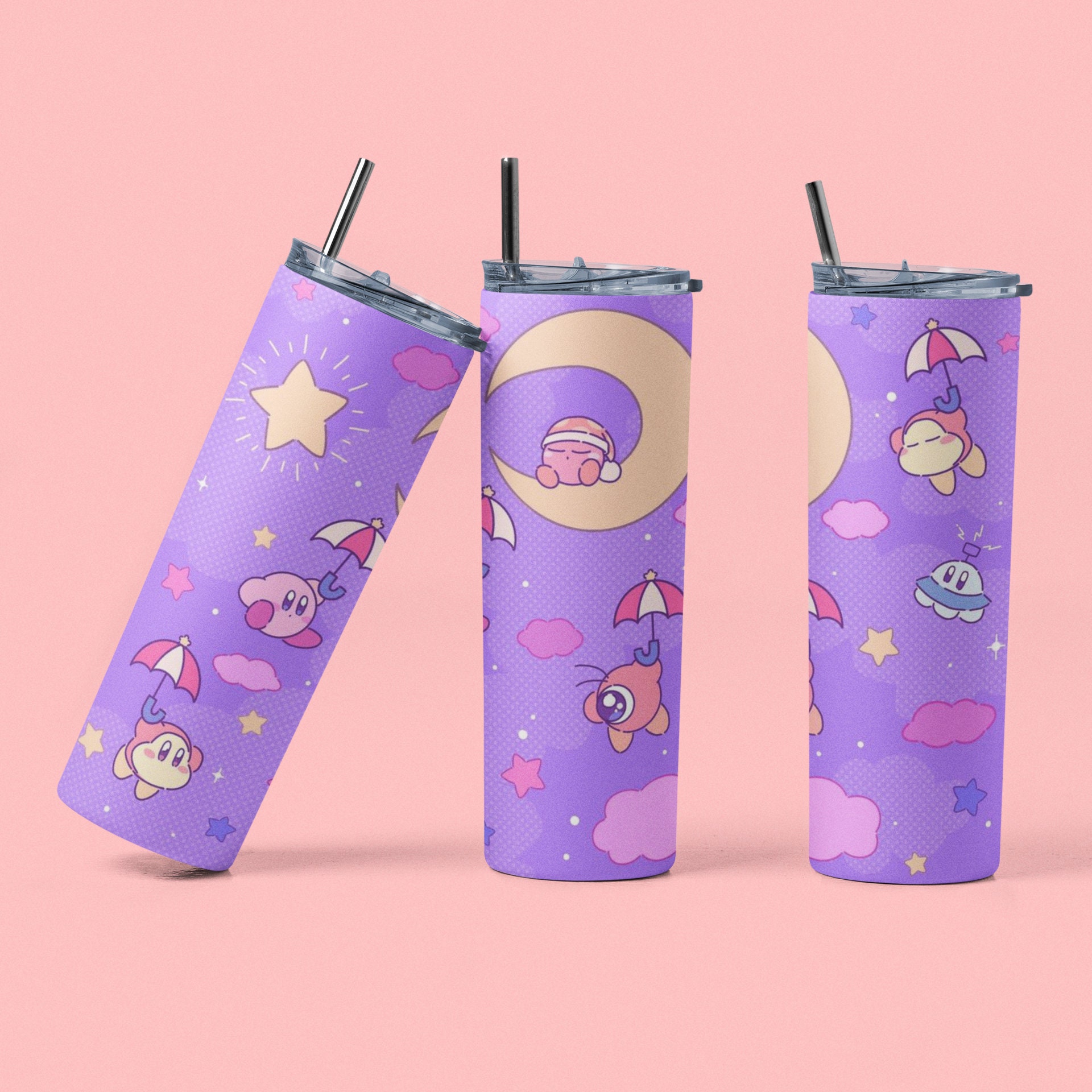 Hoshi no Kirby - Kirby - Stainless Mug & Water Bottle Set – Cuchiwaii