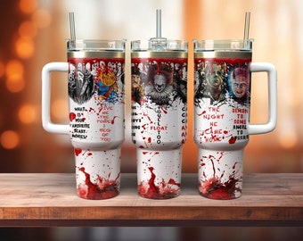 Horror Movies Stanley Dupe 40 oz.