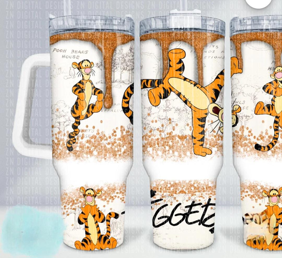 Tigger 40 oz Stanley Dupe